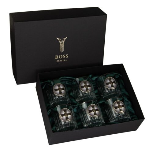 Набір для віскі АРМІЙСЬКИЙ 6 келихів, кришталь
